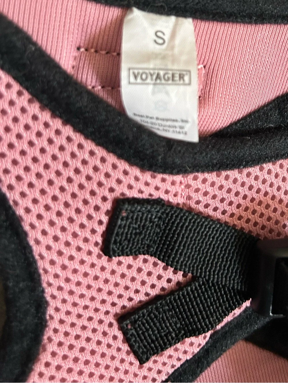 Voyager small dog harness.